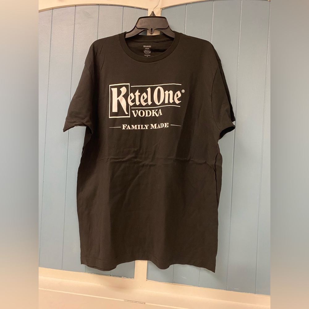 Black Ketel One Family Made T-Shirt w White print